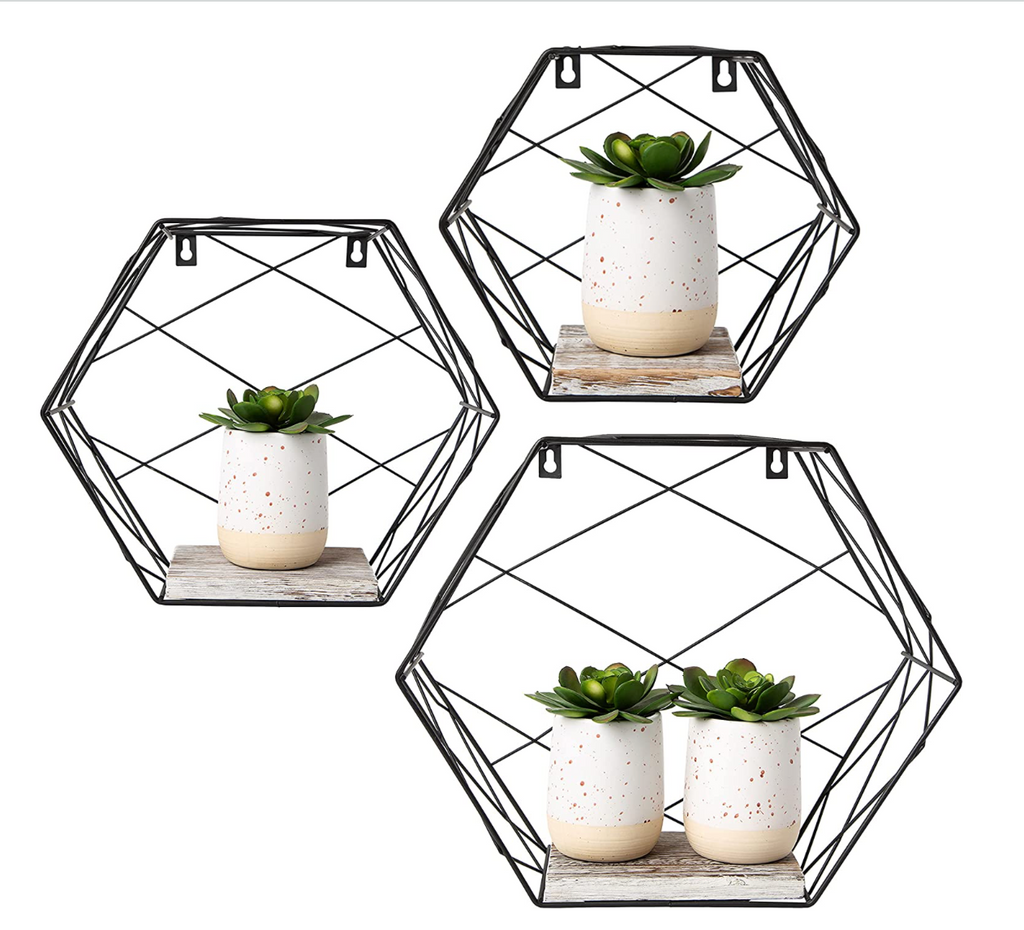 How to Install Hexagon Floating Shelves on Your Walls: The Top Ideas for Installing the Shelves!