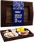 Unique Rustic Wooden Serving Trays with Handle - Set of 3 - Rustic Blue
