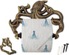 Decorative Cast Iron Octopus Toilet Paper Roll Holder