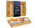 Set of 3 Bamboo Serving Trays – Minimalist Ottoman Trays for Food, Drinks & Home Décor