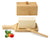 Large Bamboo Butter Dish with Lid – Food-Grade Bamboo Butter Keeper, Holds Up to 4oz – Perfect for Storage & Serving