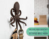 Cast Iron Octopus Wall Hook
