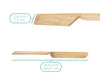 Large Bamboo Butter Dish with Lid – Food-Grade Bamboo Butter Keeper, Holds Up to 4oz – Perfect for Storage & Serving