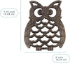 Cast Iron Owl Trivet