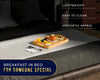 Comfify Bamboo Serving Tray – 1pc Natural Wood Ottoman Tray for Serving, Entertaining & Home Décor – Smooth Edge Design