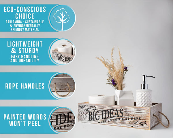 Farmhouse Bathroom Decor Box