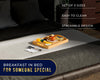 Set of 3 Bamboo Serving Trays – Minimalist Ottoman Trays for Food, Drinks & Home Décor
