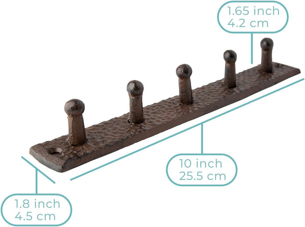 Key Rack - Rustic Brown