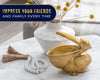 Golden Pelican Decorative Bowl – Elegant Sculpture Dish for Snacks, Keys, Candy & Jewelry