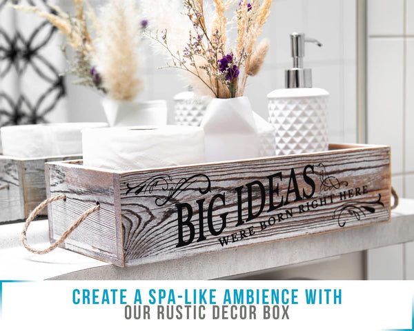 Farmhouse Bathroom Decor Box
