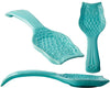 Aqua Blue Owl Spoon Rest – Modern Farmhouse Ceramic Utensil Holder for Kitchen or Stove | Chip-Free & Dishwasher Safe
