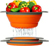 Colander Set - 2 Collapsible Colanders (Strainers) Set