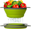 Colander Set - 2 Collapsible Colanders (Strainers) Set