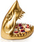 Shark Resin Figurine – Stylish Shark Sculpture with Open Bowl Design for Snacks, Keys, or Trinkets – front view – Comfify