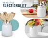 Comfify Wide Mouth Mason Jar Utensil Holder