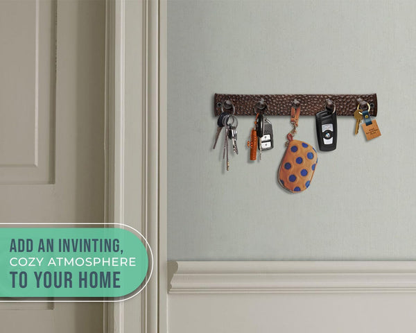 Key Rack - Rustic Brown
