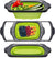 Collapsible Kitchen Colander - Over the Sink Kitchen Strainer - Blue & Grey - Comfify