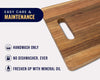 Comfify 35" Extra Large Acacia Wood Charcuterie Board – Premium Serving Platter for Cheese, Appetizers & Gourmet Meals – Elegant Entertaining for Kitchen, Dining Table, BBQ & Patio