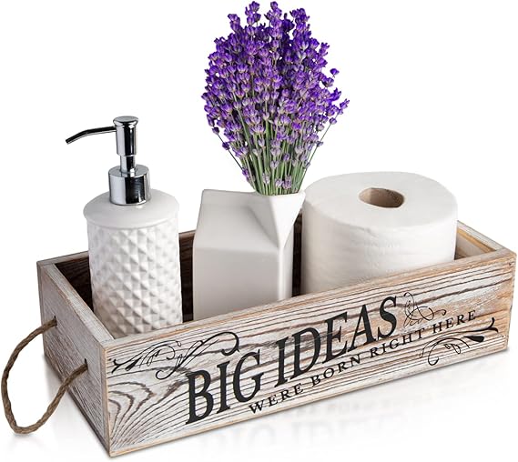 Farmhouse Bathroom Decor Box