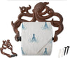 Decorative Cast Iron Octopus Toilet Paper Roll Holder
