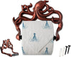 Decorative Cast Iron Octopus Toilet Paper Roll Holder