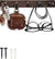 Key Rack - Rustic Brown