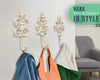Shabby Chic Cast Iron Decorative Wall Hooks