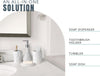 Designer - 4 Piece Bathroom Accessories Set - Ocean Waves Design