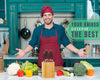Ergonomic Bamboo Knife Block – Wide Countertop Holder for All Knife Sizes – Sleek, Durable & Versatile Kitchen Organizer