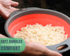 Colander Set - 2 Collapsible Colanders (Strainers) Set