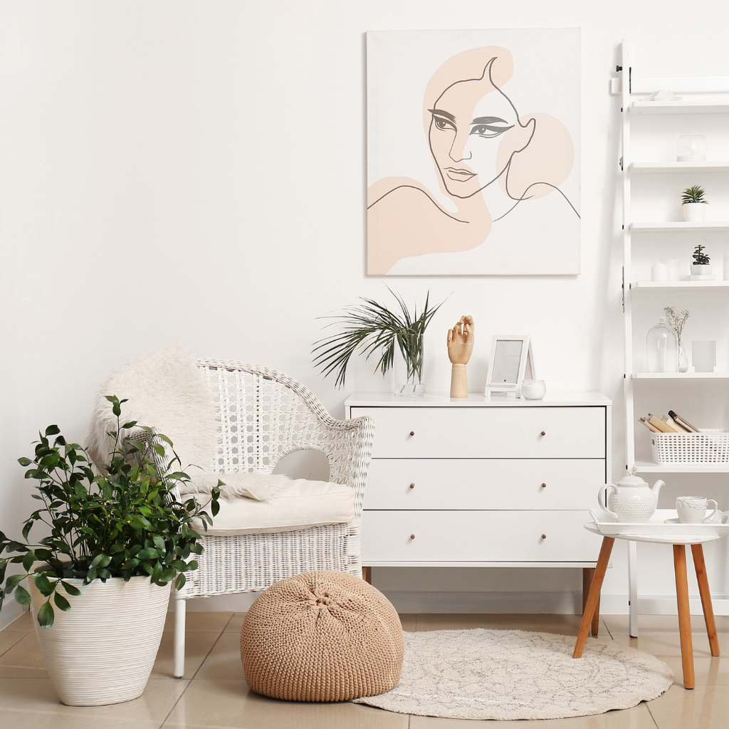 "How to style a room with only one piece of furniture"