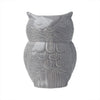 Owl Utensil Holder Decorative Ceramic Cookware Crock & Organizer, in Lovely Grey Color - Utensil Caddy and Perfect Kitchen Ceramic Decor Gift - 5" L x 7" H x 4" W – scale comparison – Comfify