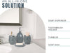 Designer 4-Piece Bathroom Accessory Set - Moroccan Trellis Design