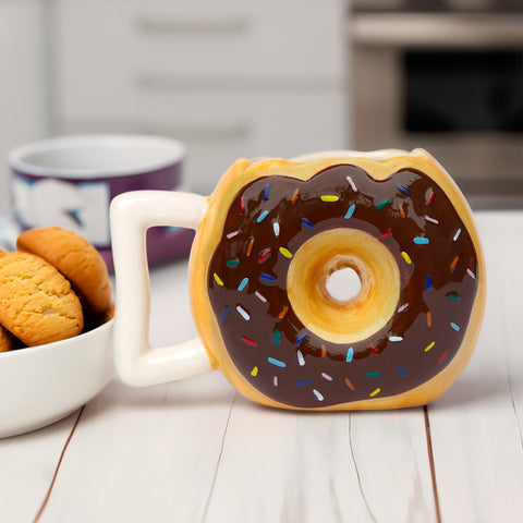Ceramic Donut Mug- 14oz
