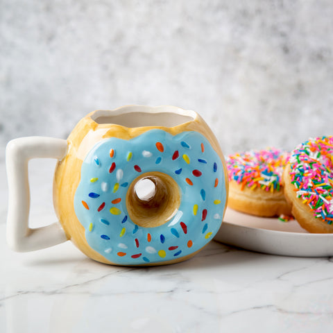 Ceramic Donut Mug- 14oz