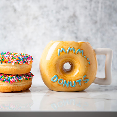 Ceramic Donut Mug- 14oz