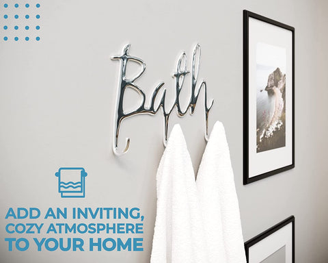 Luxury Design Bath Towel Holder and Robe Hook