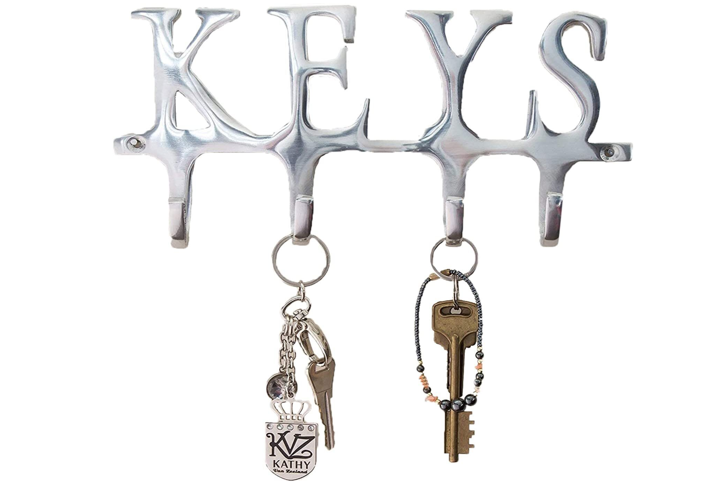Comfify Key Holder for Wall - Cast Iron Decorative Farmhouse Rustic Wall  Mount Key Organizer - 4 Key…See more Comfify Key Holder for Wall - Cast  Iron